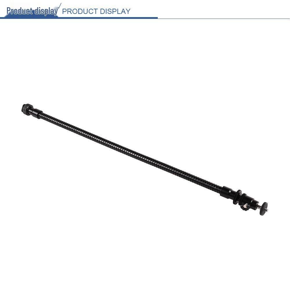 Double-Headed Metal Clip Flexible Desktop Light Stand & Background Holder