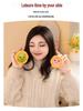 Cute Egg Tart Pendant Plush Doll Keychain & Bag Charm