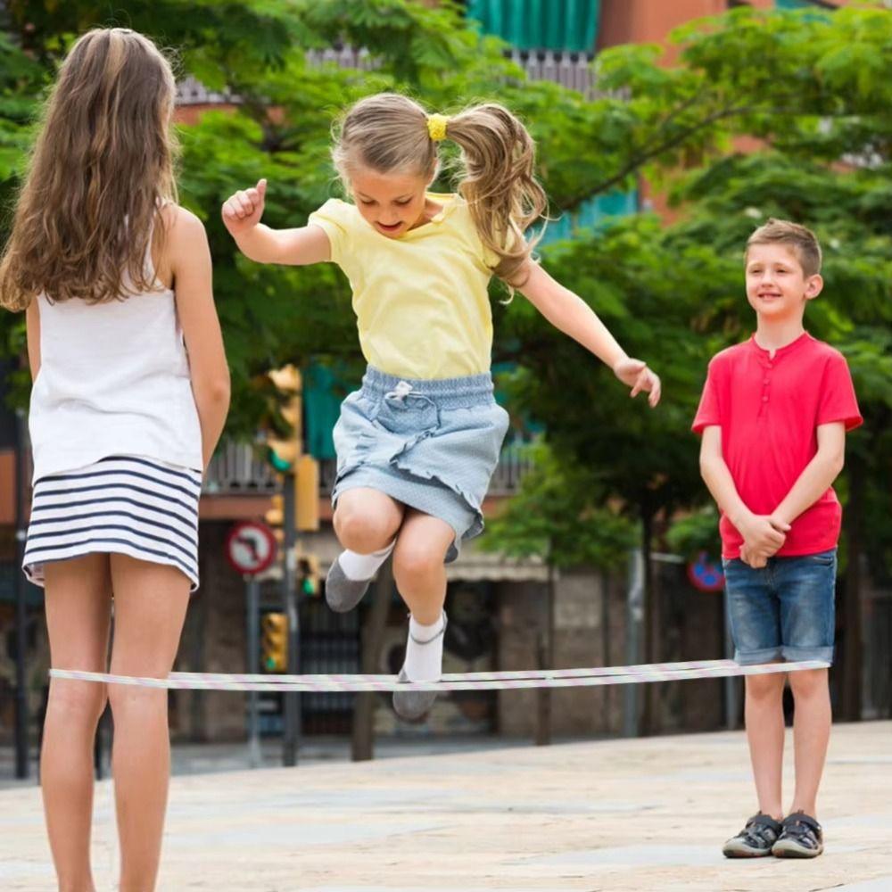 Highly Elastic Chinese Jump Rope 300cm Long Group Jump Rope Kids & Adults Skipping Rope for Games