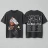 Michael Jackson Bad Wereldtour Vintage Jaren 90 Dubbelzijdig King Of Pop Grafisch T-shirt