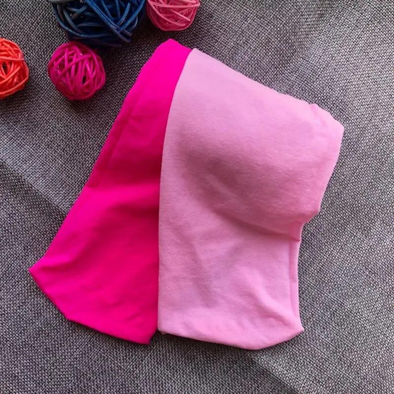 Candy Color Mixed Tights for Girls Baby Stretch Trouser Skinny Pants Kids Dance Pantyhose Spring Autumn Courful Fashion Stocking