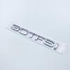 Chrome Glossy Black ABS Letters Numbers 30TFSI 35TFSI 40TFSI 45TFSI 50TFSI Emblem for Audi A3 Car Rear  Trunk Logo Sticker
