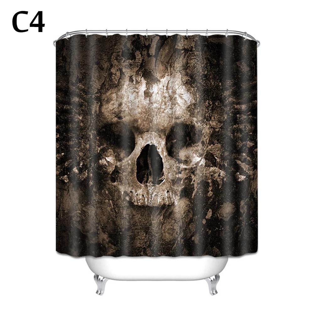 Perdele de duș de Halloween Perdele de fereastră Horror Mâini însângerate Perdele de duș de baie pentru decor de Halloween 180*180cm