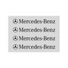 Car Door Handle Stickers Tire Rear View Mirror Decals Decoration for Mercedes Benz E220 A300 S300 S350 C200 W176 W117 W156 AQ1 B18