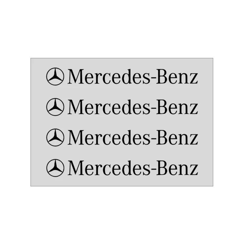 Car Door Handle Stickers Tire Rear View Mirror Decals Decoration for Mercedes Benz E220 A300 S300 S350 C200 W176 W117 W156 AQ1 B18