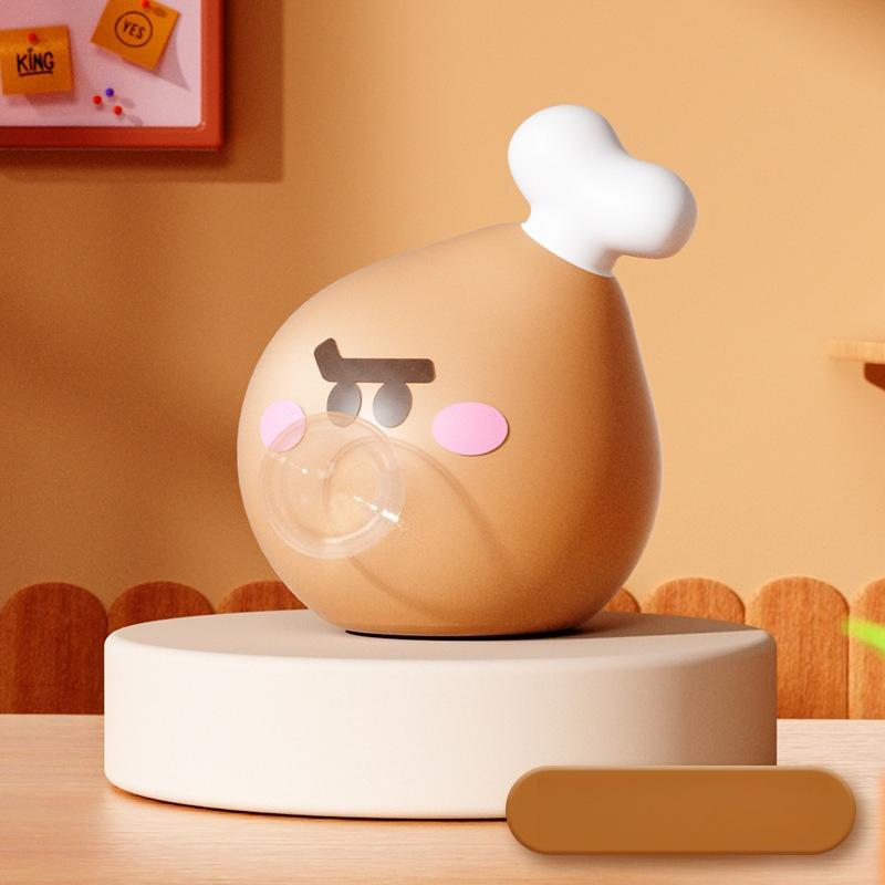 Creative Gourmet Burger French Fries Pinch Pinch Decompression Artifact Squeeze Blowing Bubbles