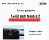 Tesla Model 3/Y Yoke Refresh Screen & Console Protection Kit: Tempered Glass & HD Film