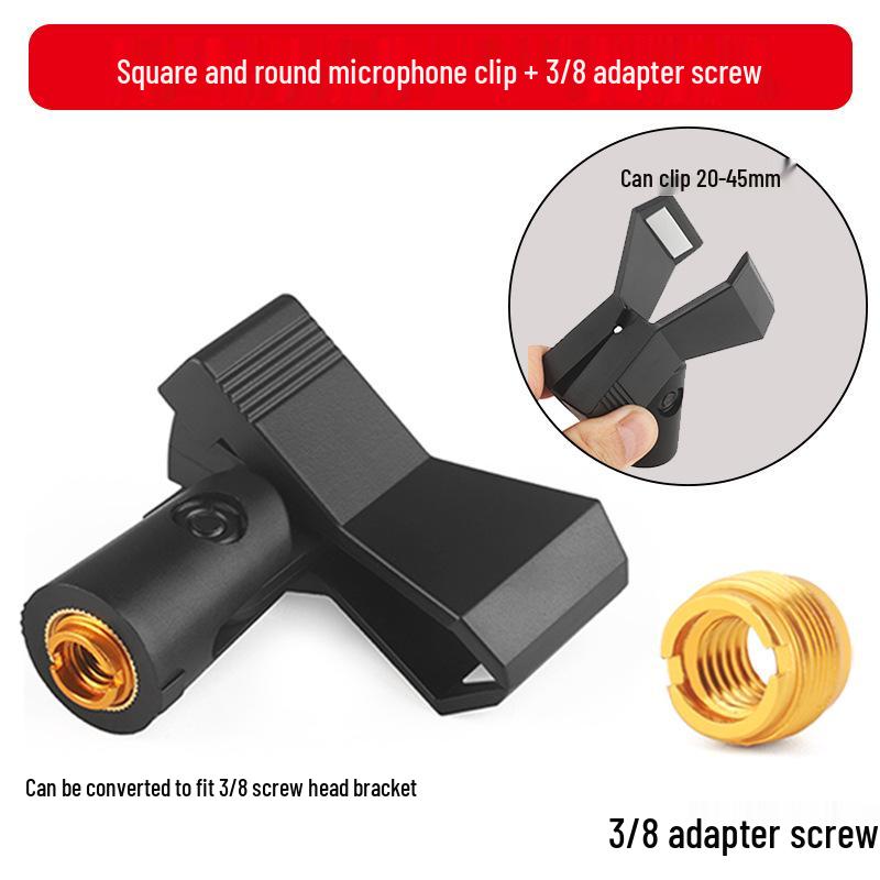 Adjustable Dual Boom Arm Microphone Stand for Desktop with Telescopic Base and Tablet Clamp, Perfect for Live Streaming and Singing.