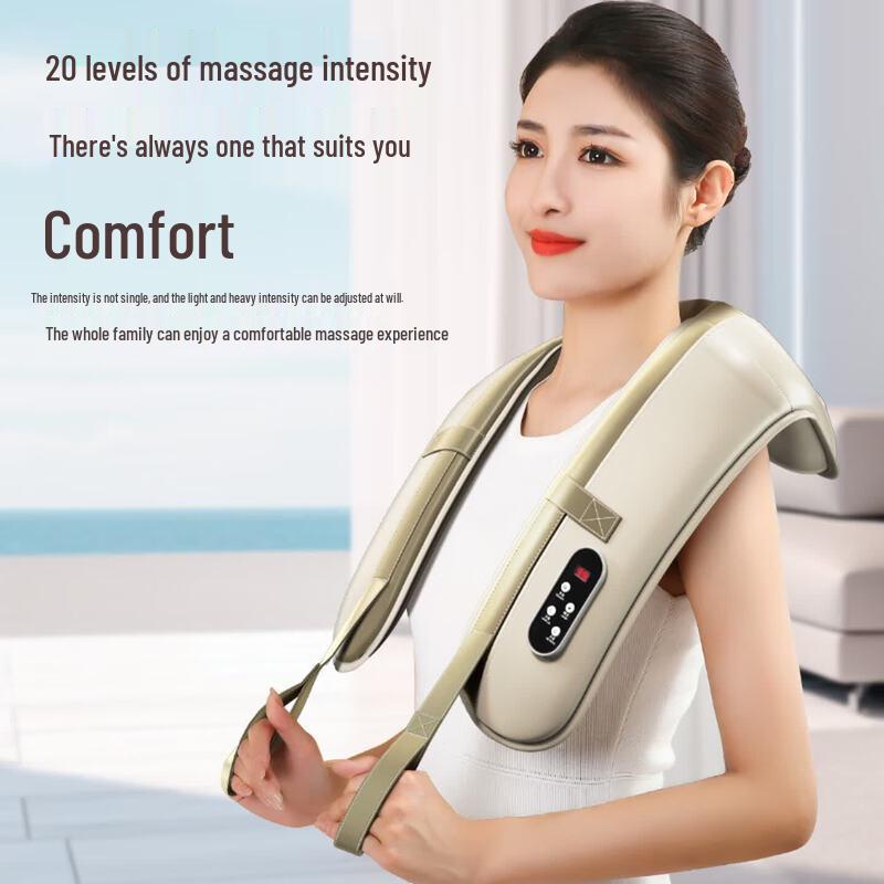 Chigo Electric Shoulder Massage Shawl CN Plug (adapter Included)