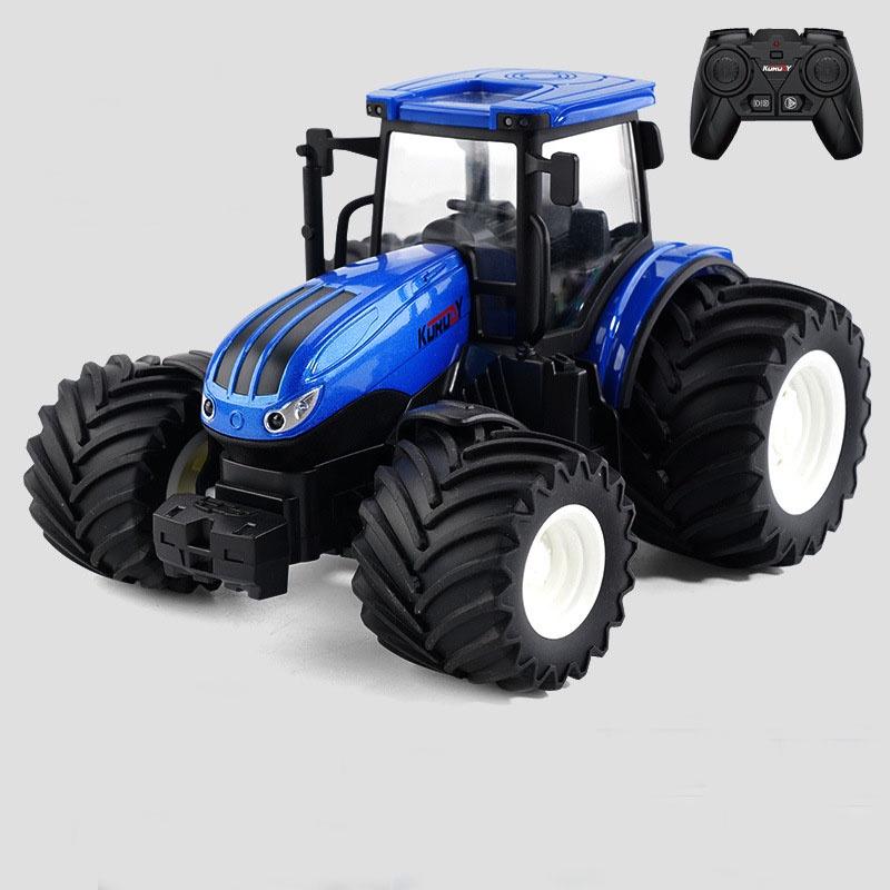 2.4g Alloy Rc Farmer Engineering Tractor Toy For 4-6 Years Kids