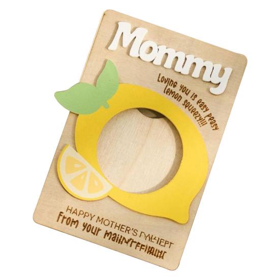 

Магнит на холодильник ко Дню матери Сентиментальный магнитный держатель для фотографий Украшение холодильника Магнитный держатель для фотографий C