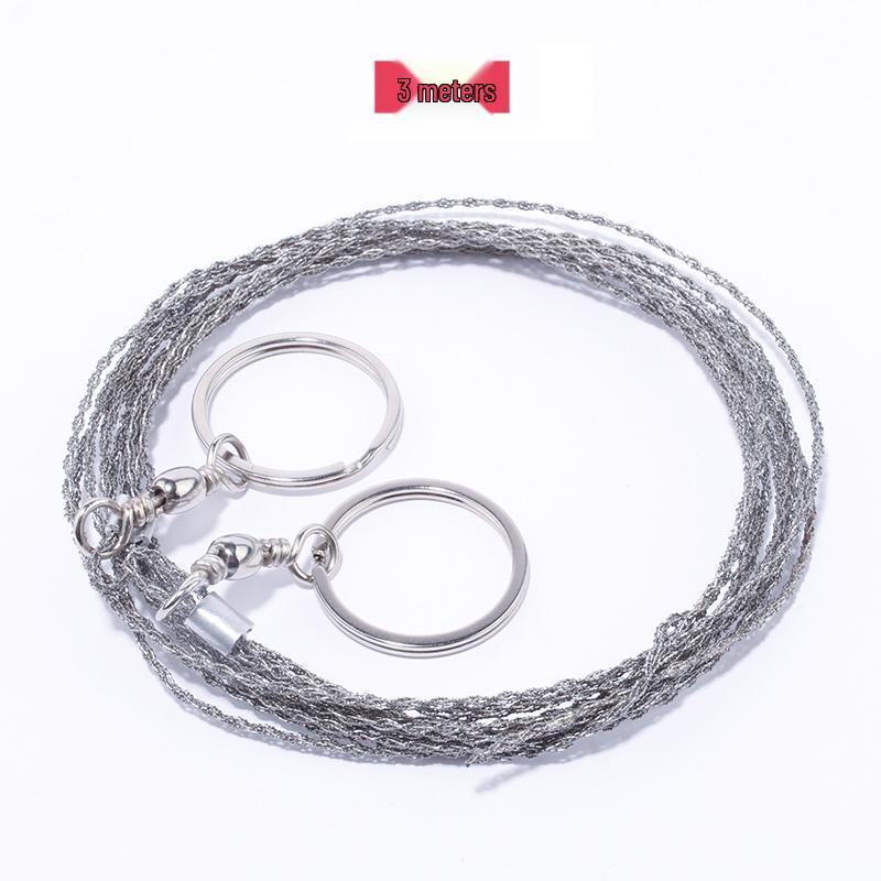 Stainless Steel Wire Hand Saw - Portable Outdoor Survival Tool