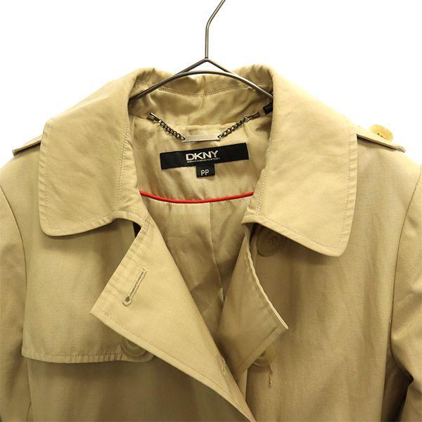 DKNY DONNA KARAN NEW YORK trench coat PP Brown Women Used