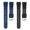 22mm Silicone watch Strap For Seiko No. 5 Diving SKX007 Water Ghost Canned SRP601J1/599J1/605J2 SRPA21J1 SNJ028 rubber watchband