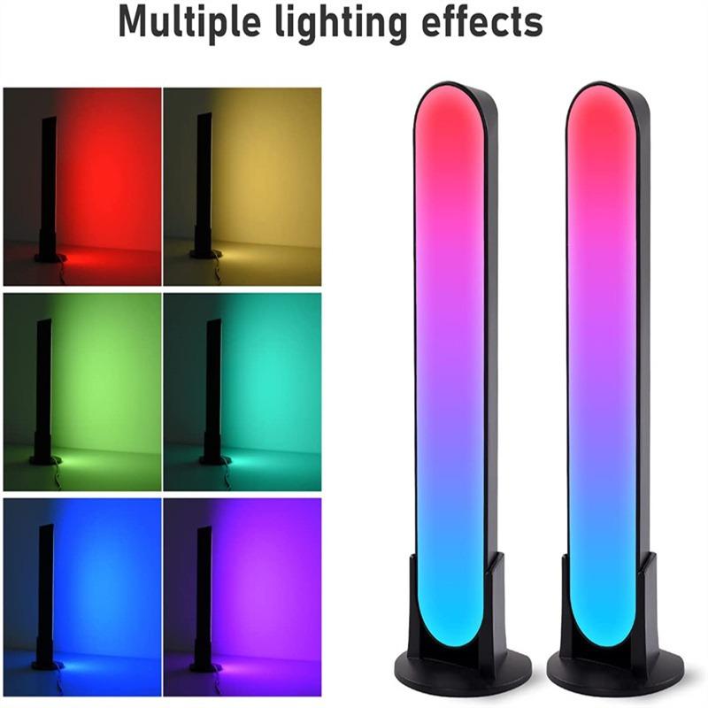 1/2 LED music rhythm environment lamp infrared control USB lamp home living room decoration camping desk accessories decoration