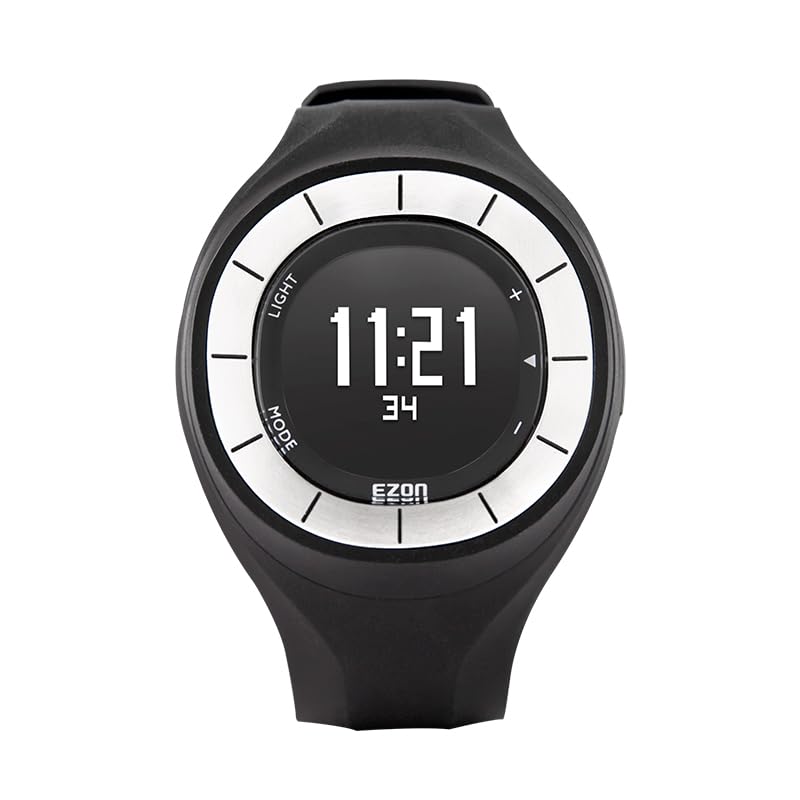 EZON T028 Men's Electronic Watch, Waterproof with Pedometer and Calorie Timer, Non-Bluetooth, No Phone Needed, Practical Choice for Fitness