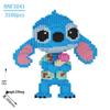 Chaole Sen Building Blocks: Cartoon Figure Educational Toys with Display Stand