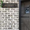 Vintage "Art Studio" Metal Sign , Rustic Black with Ornate Design, Ideal for Home & Office Wall Deco