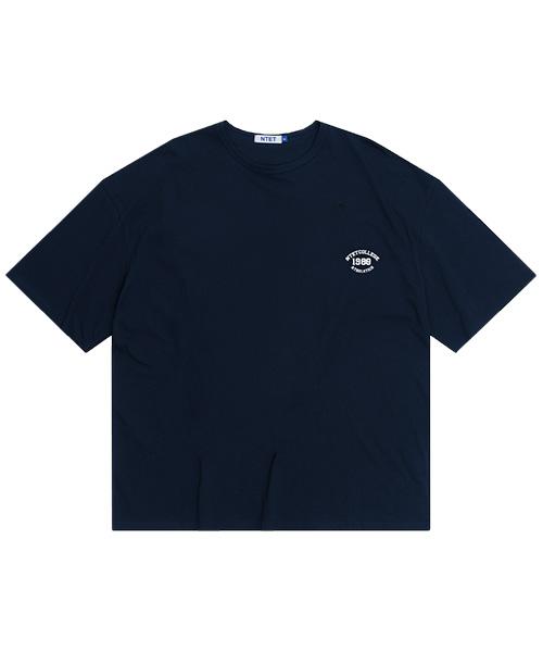 NTET 1980 College Mini Short Sleeve T-Shirt Navy