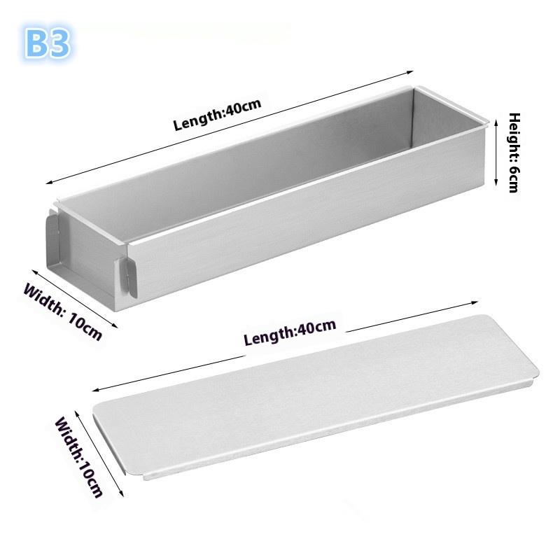 Tiramisu Muffin Pan Stainless Steel Cheesecake Pan Baking Mould Rectangle Cake Pan For Birthday Cake Cake Bread Chiffon Tiramisu