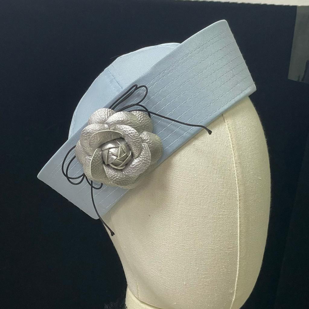 3D Camellia Captain Hat Costume for Women Teenagers for Sailor Party Wear Girl Costume Cosplay