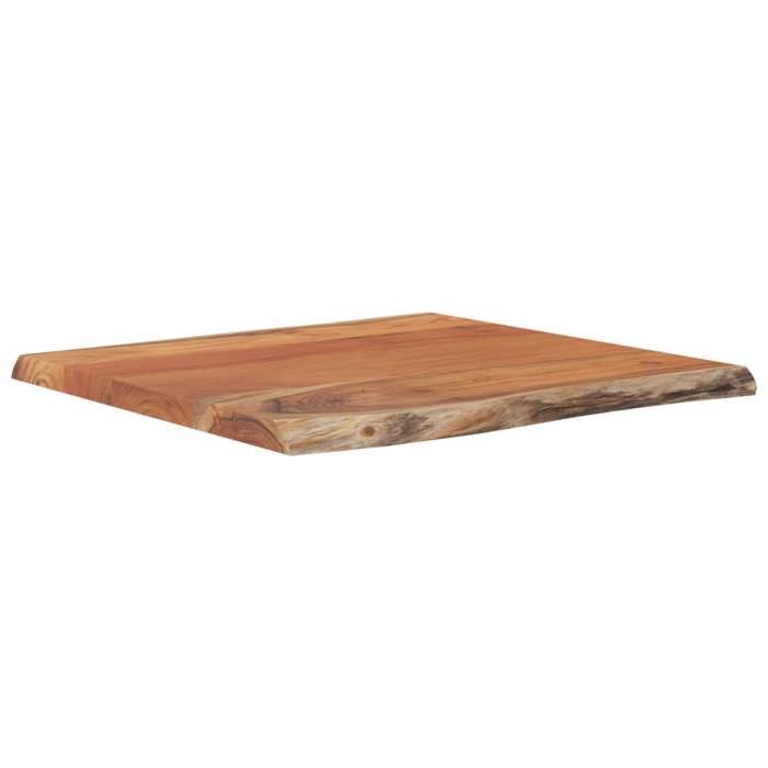 VidaXL Table Top 60x60x2.5 Cm Square Solid Acacia Wood, Square Table Top, Dining Table Top, Plank of 370618