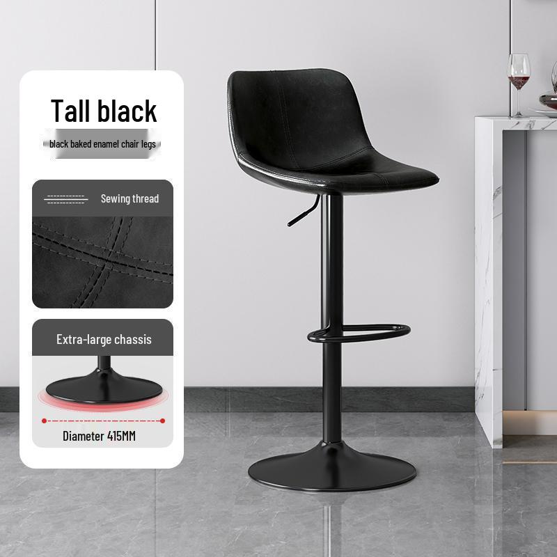 Luxury Adjustable Bar Stool for Home or Commercial Use