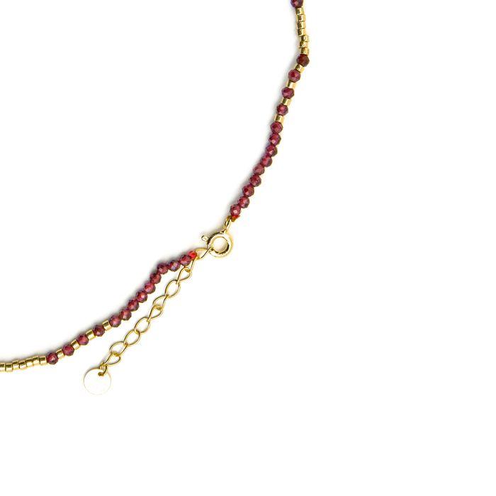 Collier Luxenter En Argent 925 Avec Zircon Finition En or 18k - Paila