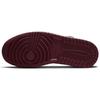 Air Jordan 1 Low Dark Beetroot Damesneakers Svart Hvit DC0774-006