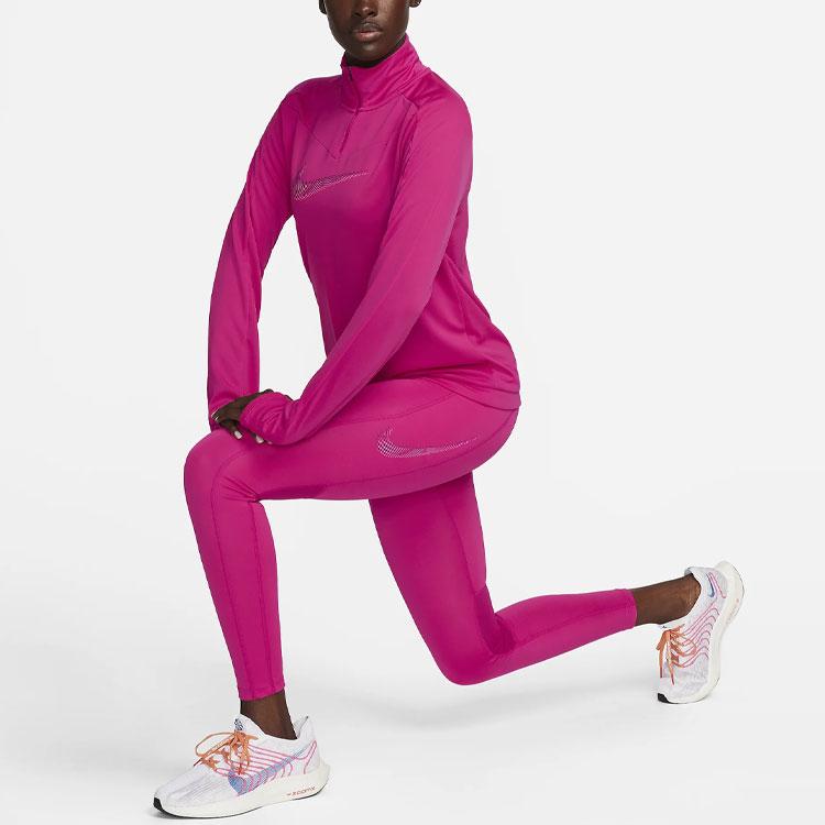 New Nike Leggings Women's Rose Red FB4656-615