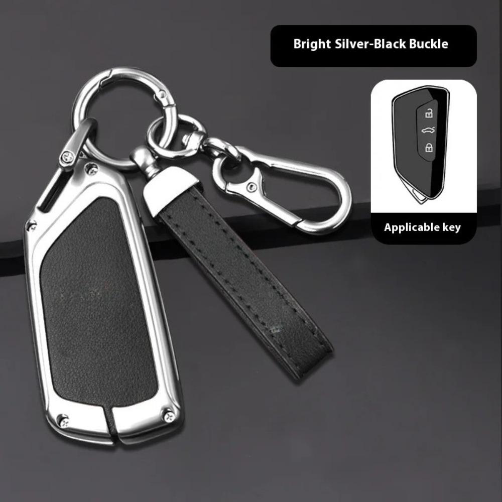 Für Volkswagen VW GTD Magotan Golf 8 MK8 ID.3 ID.4 ID.6 Zubehör Auto TPU Zinklegierung Schlüsseletui Tasche Autoschlüsselanhänger Metallschlüsselhülle