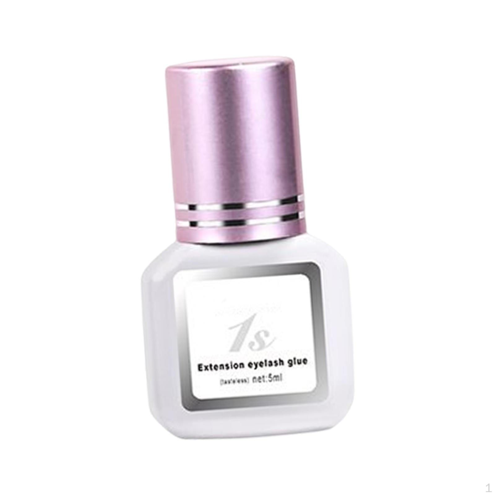 Eyelash Extension Glue, Semi Permanent Extensions salon Use Strong Adhesives 5ml Black Glue