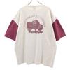 COTTON DELUXE 90s Made in USA Old Short sleeve T-shirt XL Single stitch Men's Used