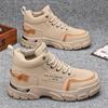 Fashion New high quality men work shoes leisure sports hiking boots outdoor sports comfortable non-slip wear-resistant men casual shoes