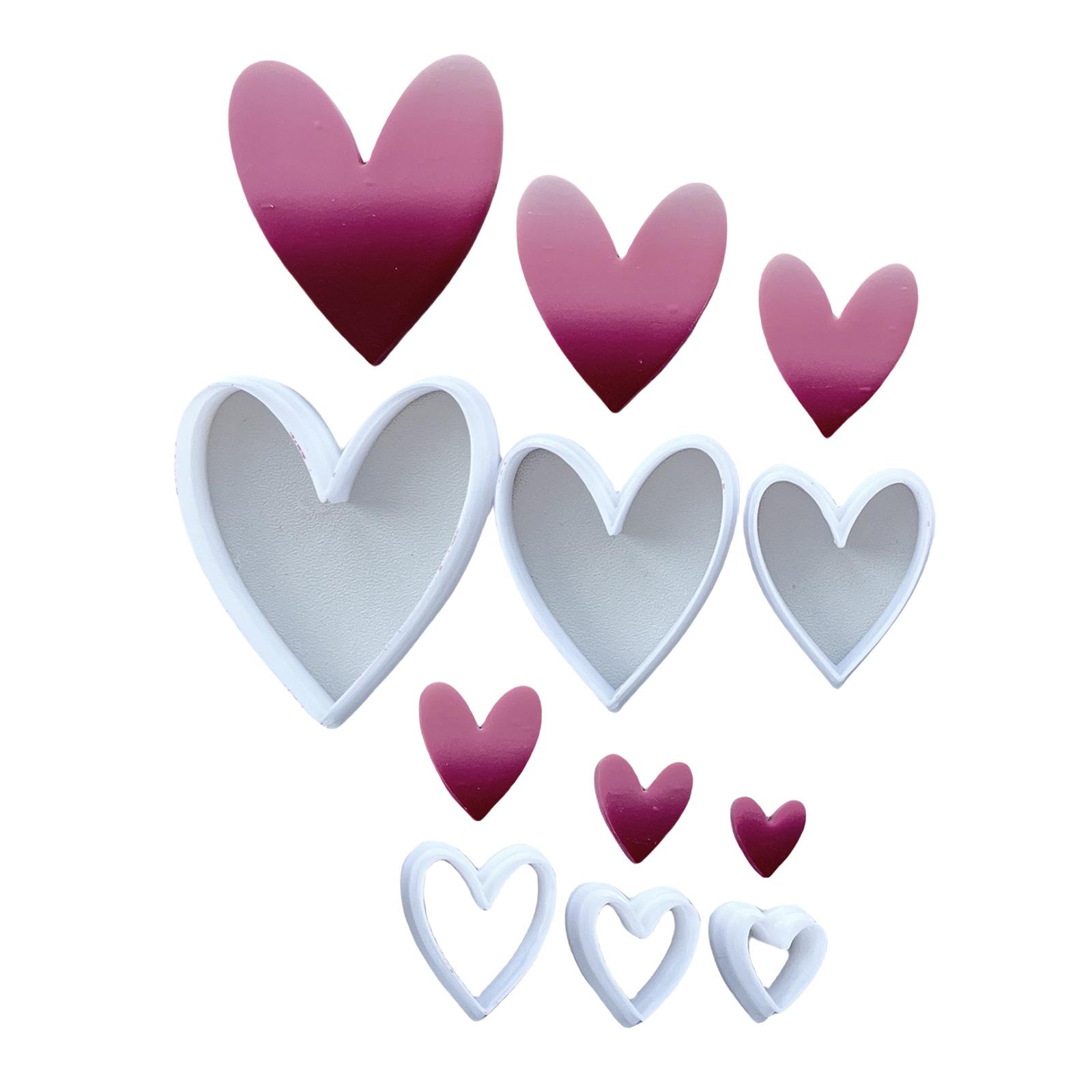 

Глиняный резак для серег Уникальный инструмент для ювелирных изделий Геометрические глиняные штампы Гибкий набор для резки глины Формы-режущие инструменты для серег 6