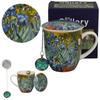 Kubek Z Zaparzaczem I Zawieszka Irises Van Gogh 400 Ml