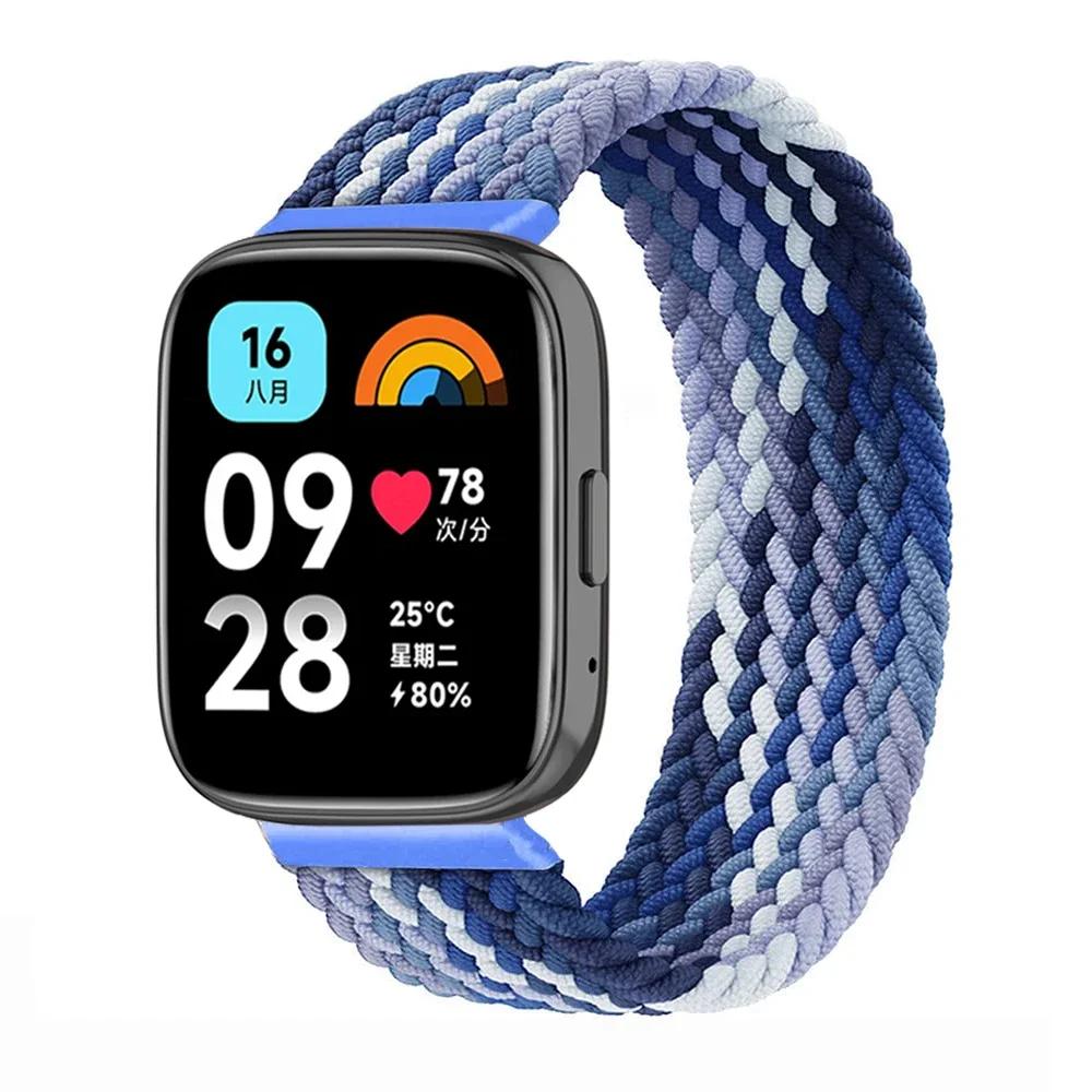 22mm Nylon-Armband für Redmi Watch 3/5 Active Band Elastisches Ersatzarmband für Redmi Watch 3/5 Lite Armband Correas
