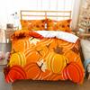 Pumpkin Lantern Duvet Cover Set Polyester Comforter Cover King Queen Full Twin Size Bedding Set With Pillowcase Halloween Gift