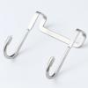 Stainless Steel Bedside Cabinet Door Dormitory Double Hook S-Shaped Hook To Hang Clothes Bathroom Kitchen Hanger Behind The Door