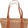 Casual Straw Woven Handbag Boho Top Handle Satchel Handmade Wallet Shoulder Bags Purse Ladies Girls