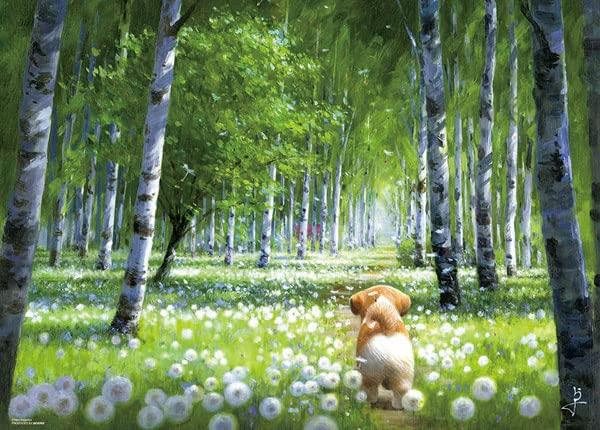 

Пазл Beverly Walking Path на 600 елементів x [Made Japan] (38 53 см) 66-214