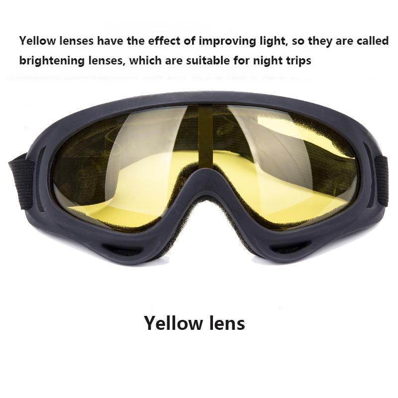WTEMPO Skibrille, professionelle Outdoor-Sportbrille, winddicht, staubdicht