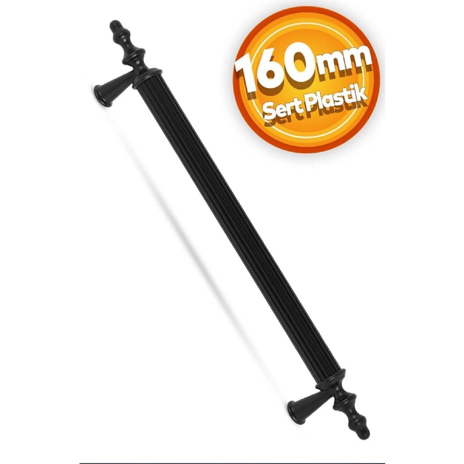 

Black Handle 160 Mm Hard Polymer Handle (screw Included) чёрный