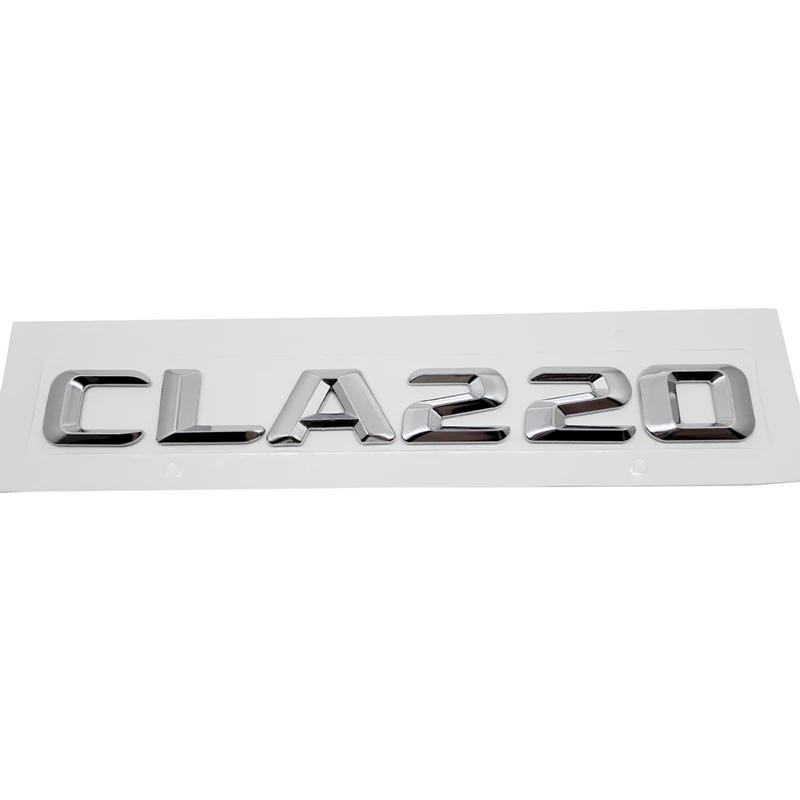 3D Car Rear Truck Sticker Emblem Tail Box Letter Badge Decal for Mercedes Benz CLA35 CLA45 CLA180 CLA200 CLA220 CLA250 CLA260