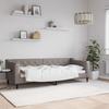 Vidaxl Canapea cu Funcție de Dormit, Culoare Taupe, 80X200 Cm, Tapitată cu Pânză