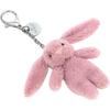 Jellycat Bonnie Rabbit Series Shy Tulip Pink Doll Plush Pendant 8cm High