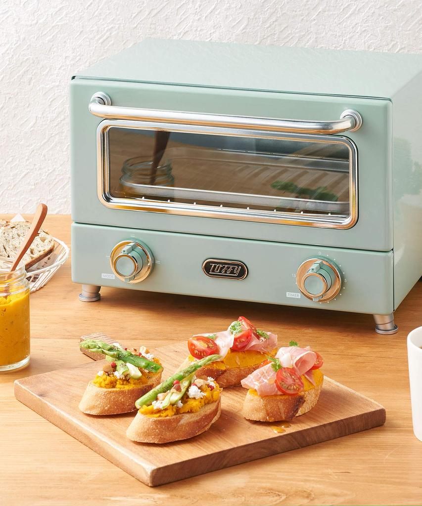 Toffy LADONNA Far-Infrared Toaster Oven K-TS3 Pale Aqua