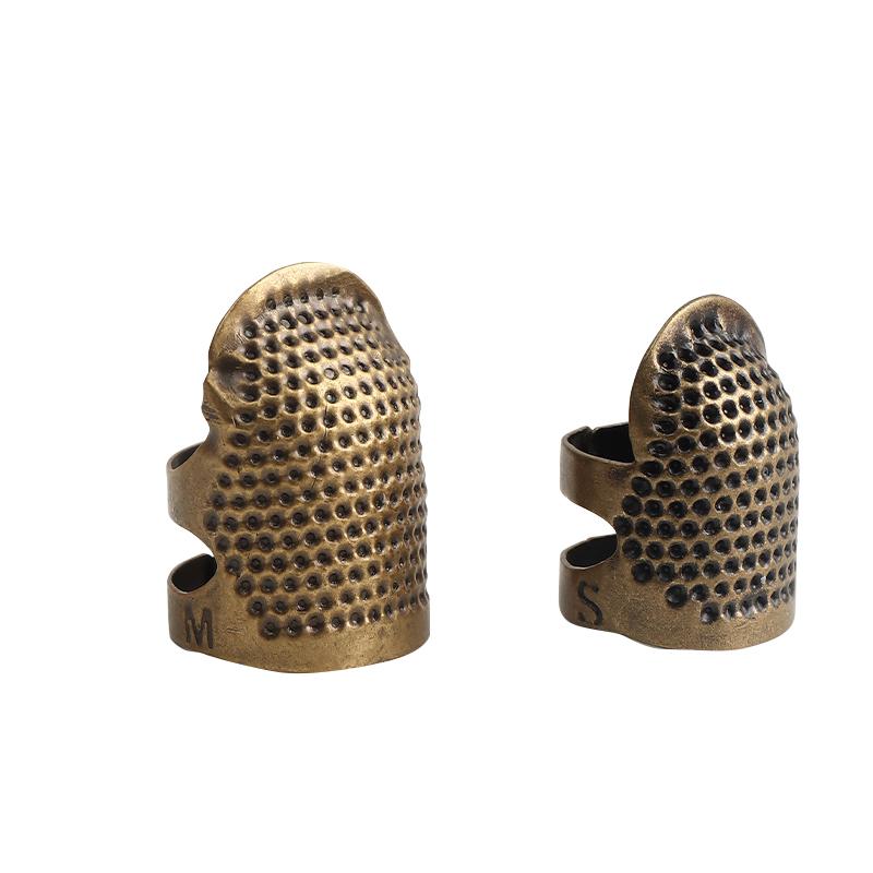 

2 Pack Thimbles for Hand Sewing Sewing Thimble Metal Thimbles for Hand Embroidery Needlework Hand Sewing Craft