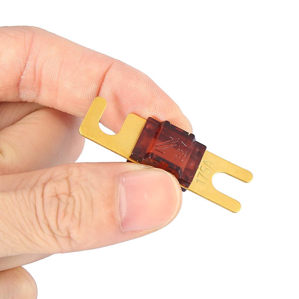 X AUTOHAUX AFS Mini ANL Fuse Replacement 175A for Car Truck Motorcycle Boat Audio CD 5PCS