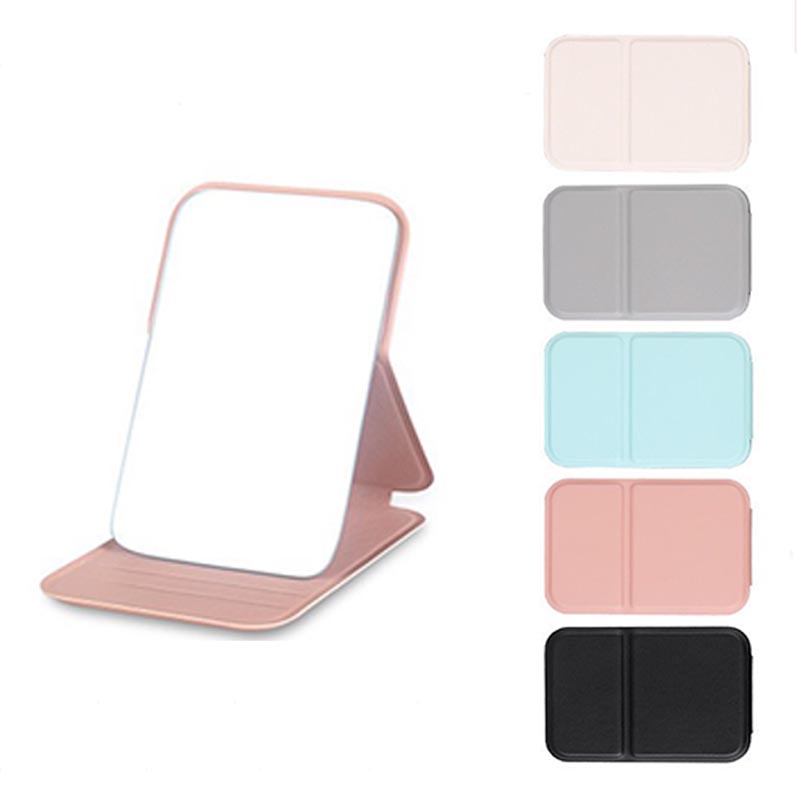 New Women's Pocket Mirror Folding Mirror for Table Small Makeup Magnifying Mirror HUAZJ01